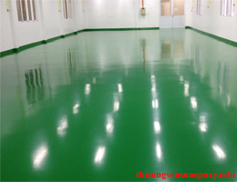 Thi công sơn epoxy công nghiệp